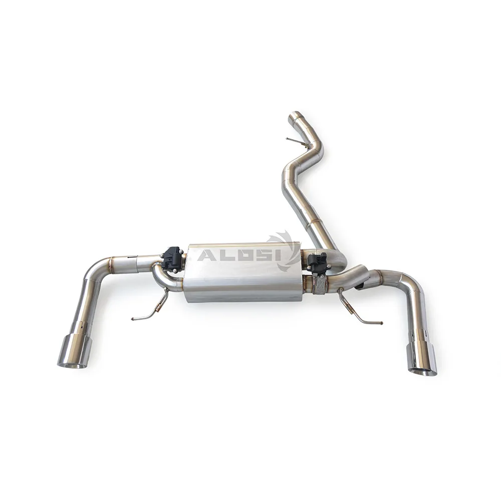 مناسبة لسيارات BMW 430I G26 B48 2.0T 2020-2024 الباب الخلفي مع صمام عادم رياضي