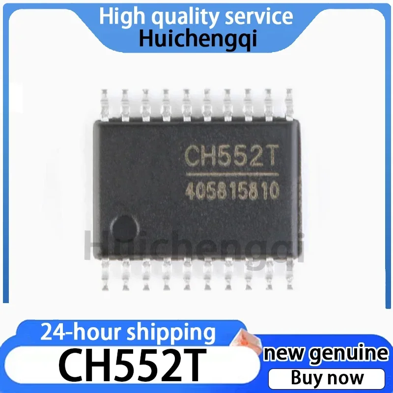 5PCS CH552T TSSOP-20 16KB 8-bit Enhanced USB Microcontroller IC Chip