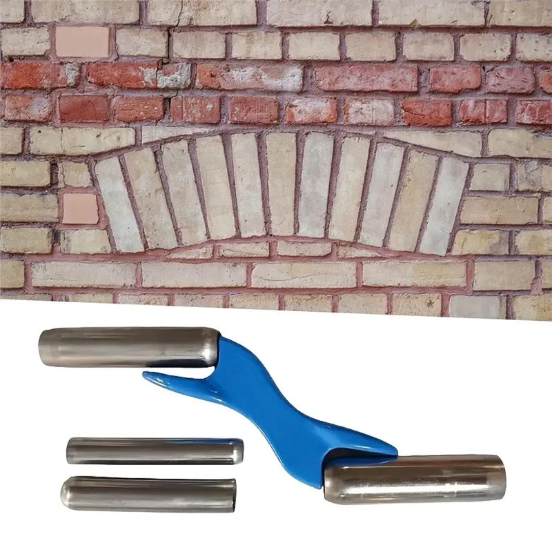 ABGG-Brickwork Tool Set- Masonry Masonry Jointer, 4 Sizes Including Barrel Jointer For Professionals And DIY Enthusiasts Brick