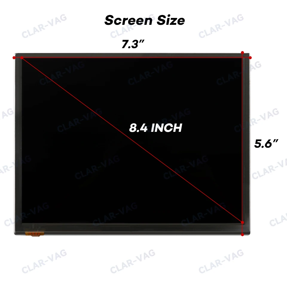 10,1-Zoll-Touchscreen-LCD-Display laj084t001a für Jeep Doddge Reise Chrysler 8,4 Grand Cherokee Fiat Maserati Auto navigation