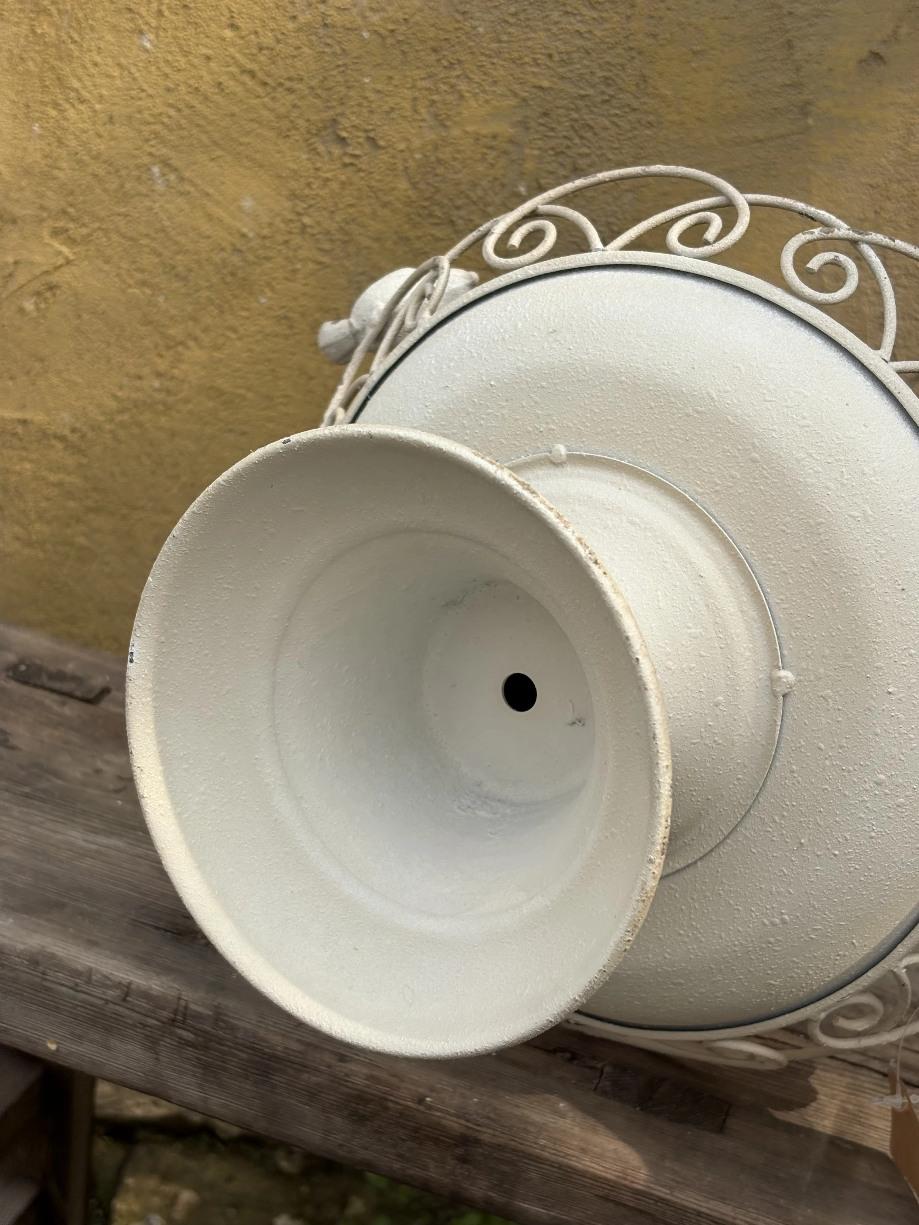 For Flower pot old ins retro flower ware bird wine glass tray rack bulb pot