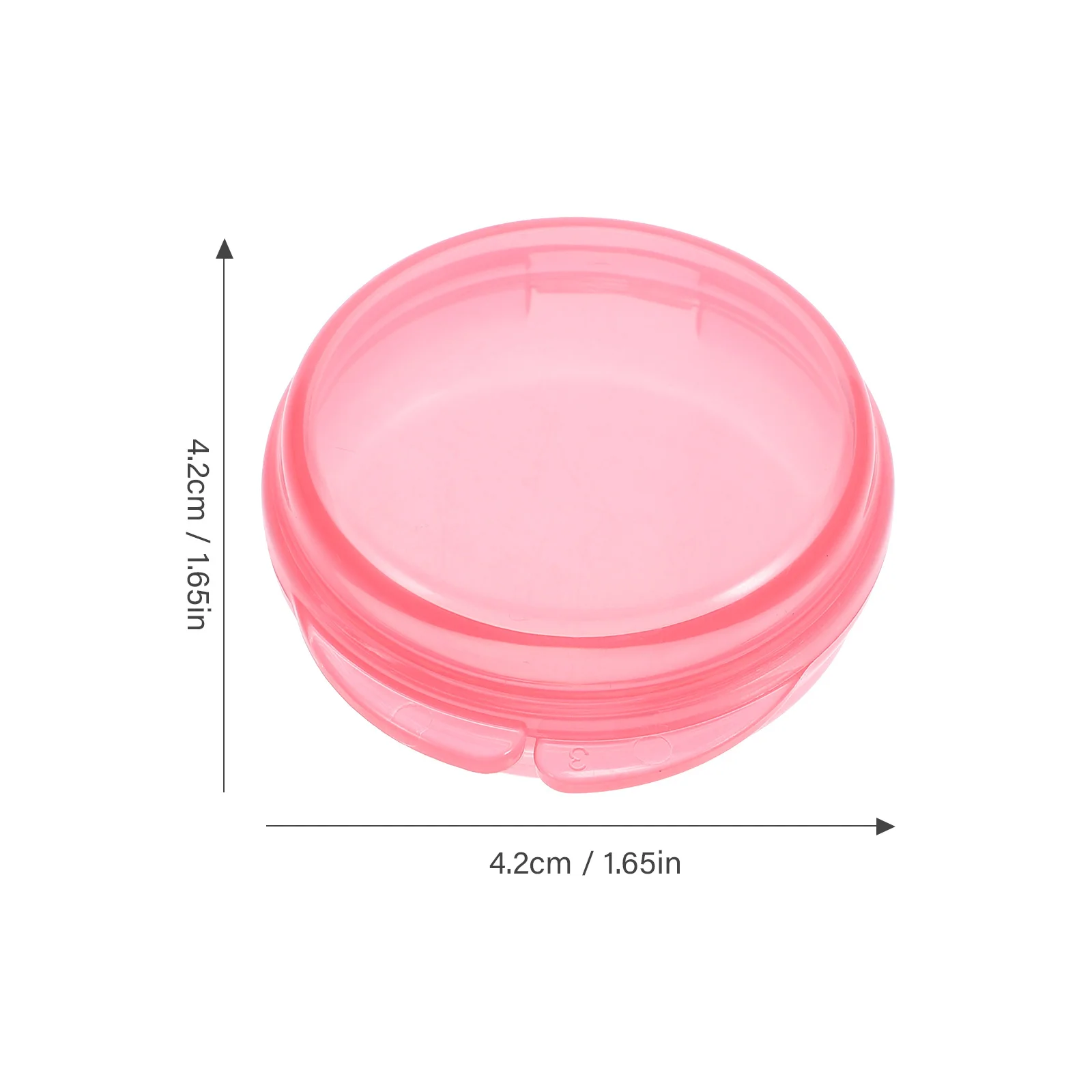 6 قطع من حقيبة تنظيم الأدوية المحمولة للسفر والأنشطة الخارجية، تصميم مدمج آمن للاستخدام الطبي، منظم تخزين صغير #2