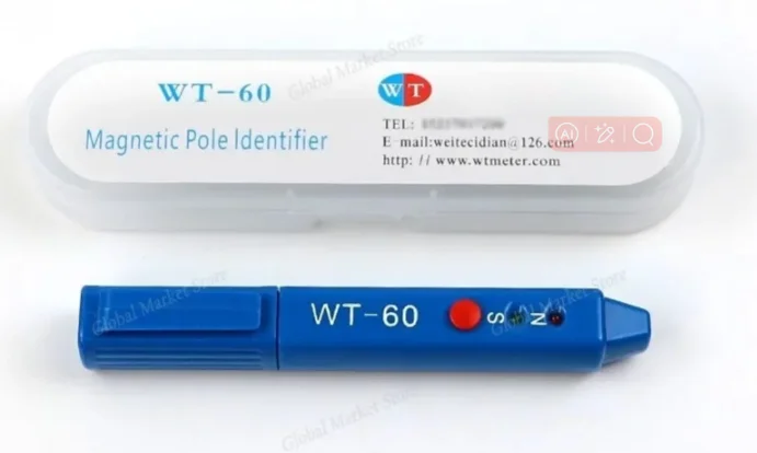

For Waite for WT-60 magnetic field detection pen for Gaussmeter NS Magnetic Pole identification pen Magnetic pole pen N and S