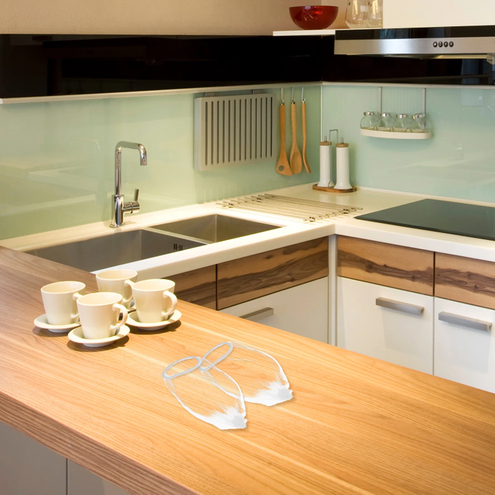 

100Pcs Disposable Sink Net Strainer Bags Kitchen Sink Mesh Filter Collect Food Waste Prevent Drainage Blockage