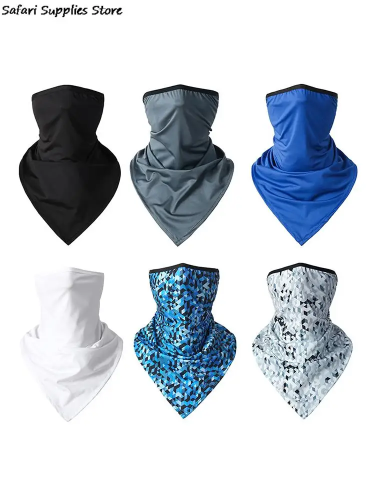 Seamless Riding Mask Neck Multipurpose Protection Face Mask Motorcycle Earmuffs Headband Scarf Neck Tube Magic Scarf