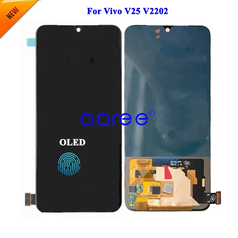 

AMOLED LCD Screen For VIVO V25 LCD For VIVO V25 V2020 LCD Screen Touch Digitizer Assembly