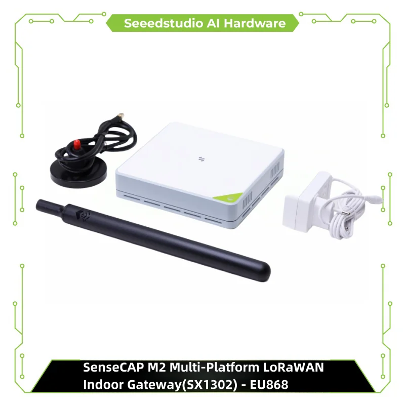 Seeed Studio SenseCAP M2 Multi-Platform LoRaWAN Indoor Gateway(SX1302) - EU868