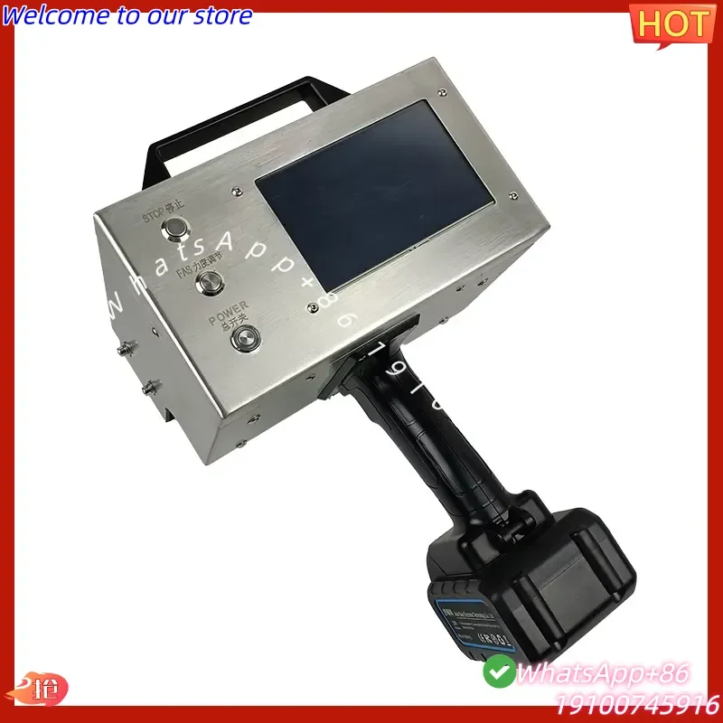 2026CE 2025-Faith Industrial Portable Handheld Steel Nameplate VIN Number Pneumatic Metal Engraving Machine Dot Peen Marking