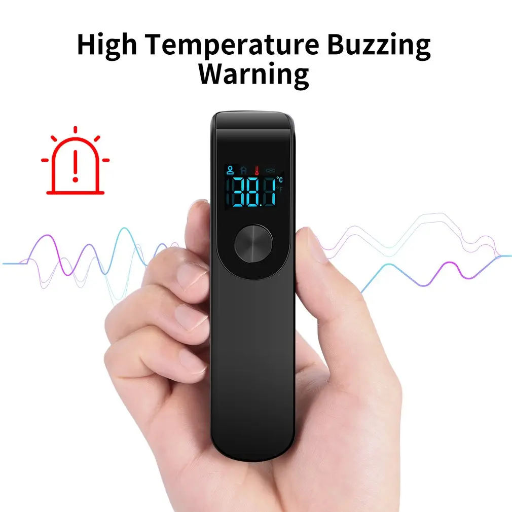 Infrared Fever Thermometer Digital LCD Infant Adult Non-contact Laser Body Temperature Ear Thermometer Finger Pulse Oximeter