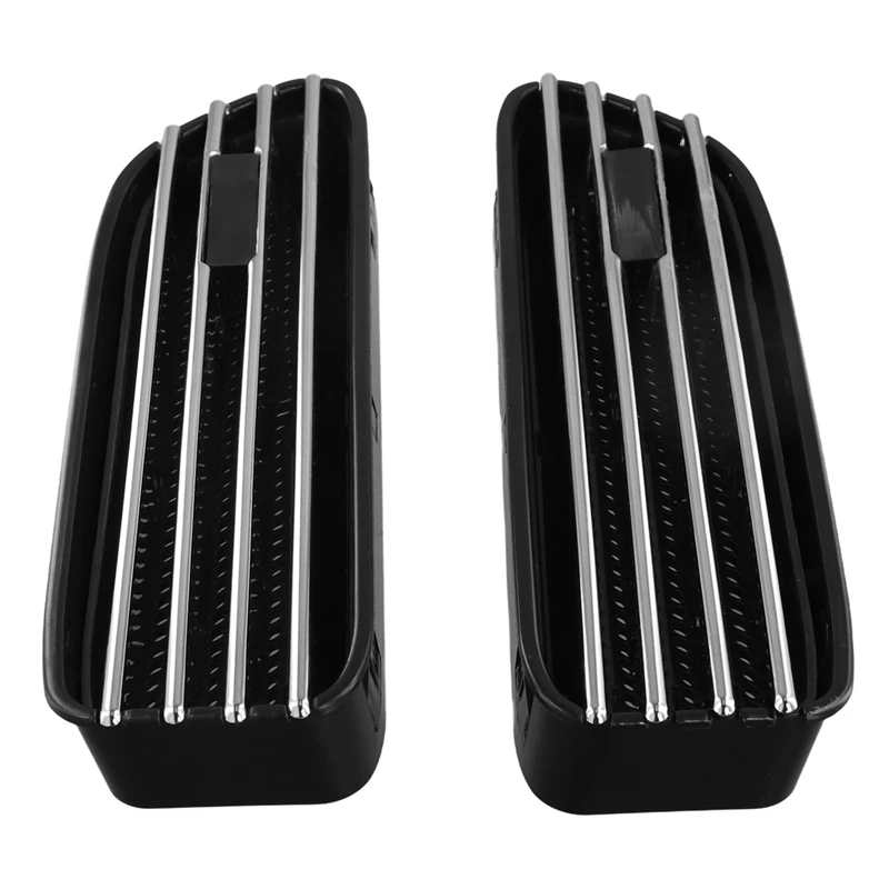 Side Fender Vent Grill For BMW 3 Series M3 E46 2001-2006 Fender Air Vent Trim Cover 51137895913 51137895914