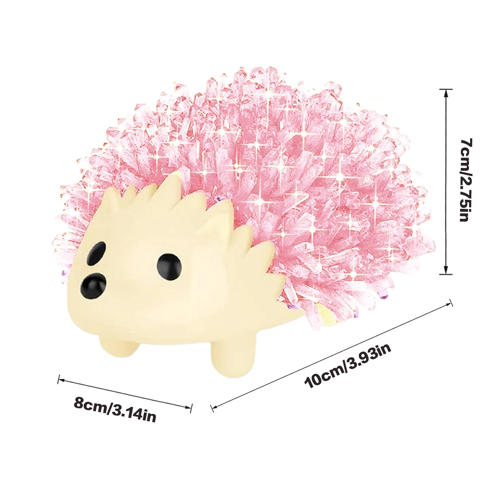 Newly Crystal Growing Hedgehog Kit Simple Operation Growing In Easy Science Kit Toys Suitable for Cultivate Interest