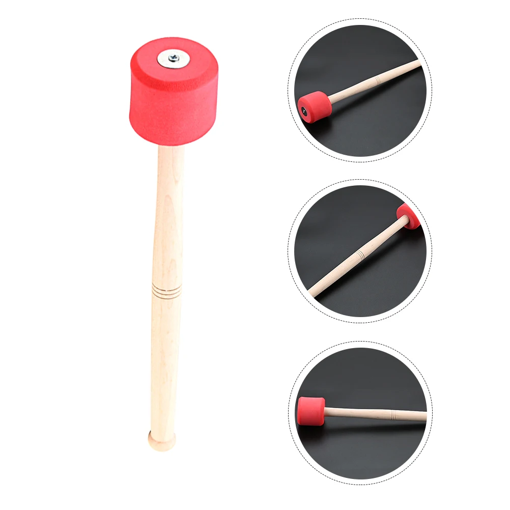 

Music Drum Hammer Drumsticks Percussion Wooden Bass Mallet Instrument Accessories