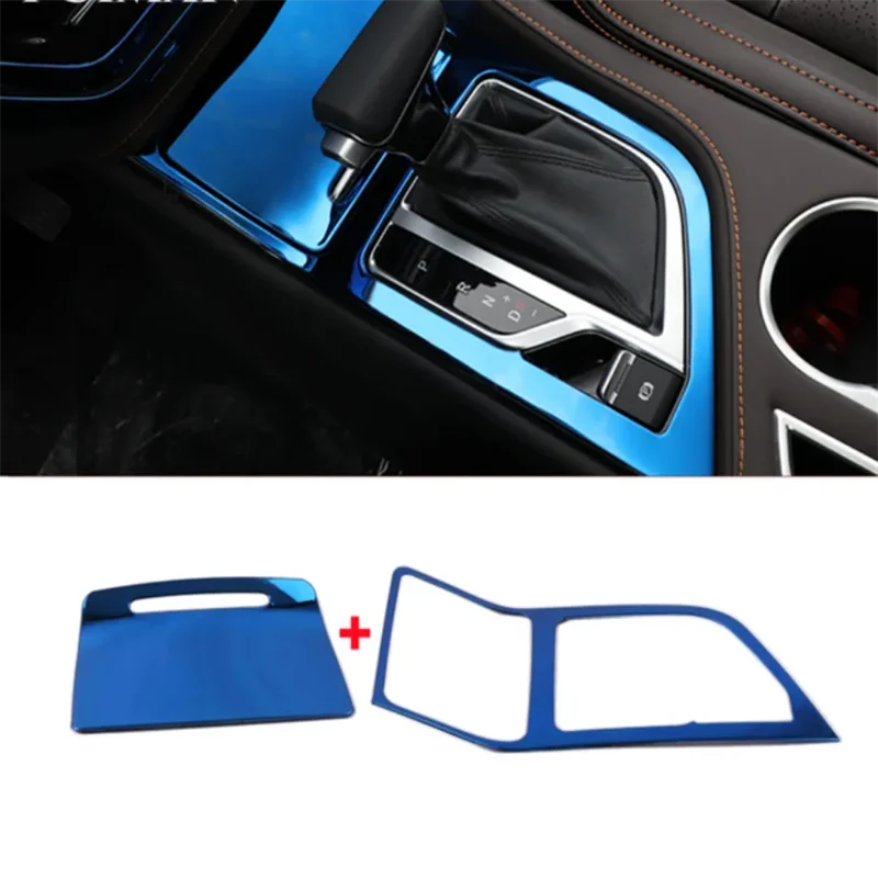 

For Changan CS35 Plus 2018-2022 Accessories Transmission Shift Stalls Gear Frame Central Control Gear Shift Box Cover Trim