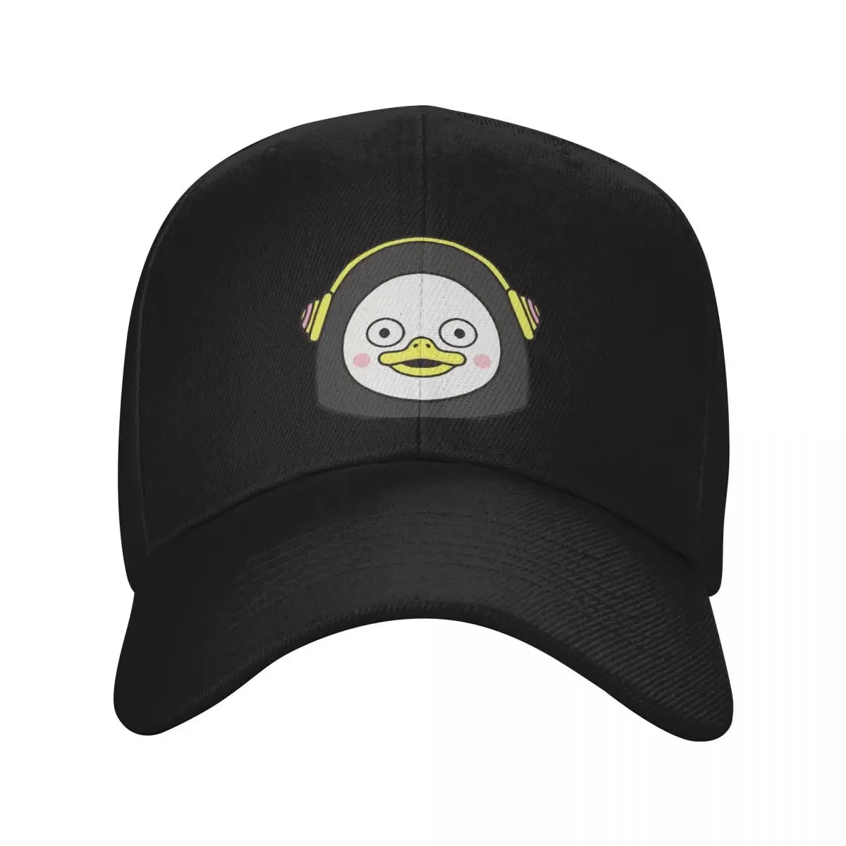 Pengsoo (face) Sticker Baseball Cap men's big size hat winter hats for men Sun Hats For Women Men's