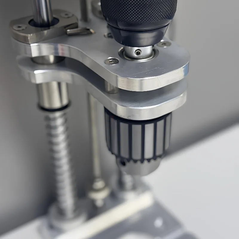 New Precision Aluminum Profile Vertical Positioning Tool Woodworking Drilling Stand Mini Desktop Drill Stand for Straight Hole