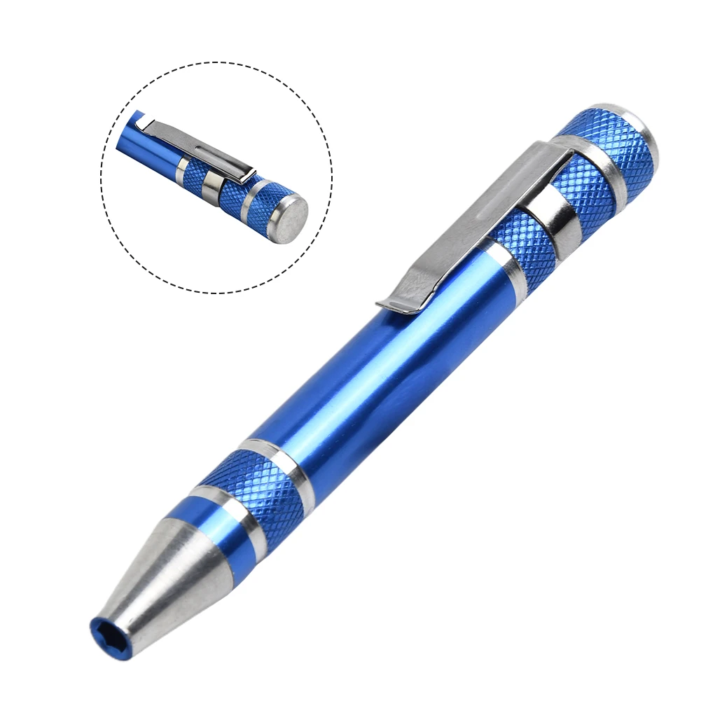 

Repair Tools Screwdriver Set Pocket Slotted Aluminum Alloy PH1 PH2 1.3cm Diameter 11cm Long Magnetic PH00 PH0 Pen Type