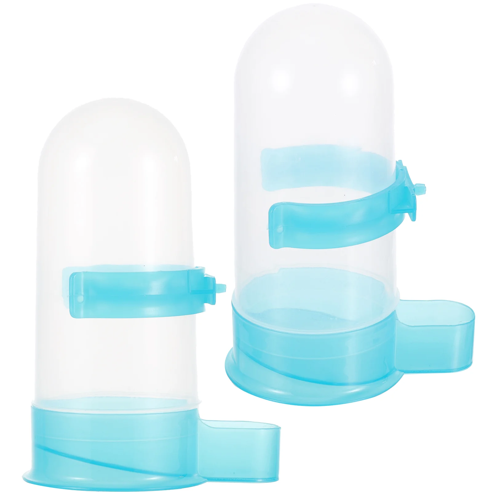 2 PCS Pigeon Drinker Parakeet Water Dispenser for Cage Squirrel Feeder Bird Feeding Container Pet Accessory Fountain
