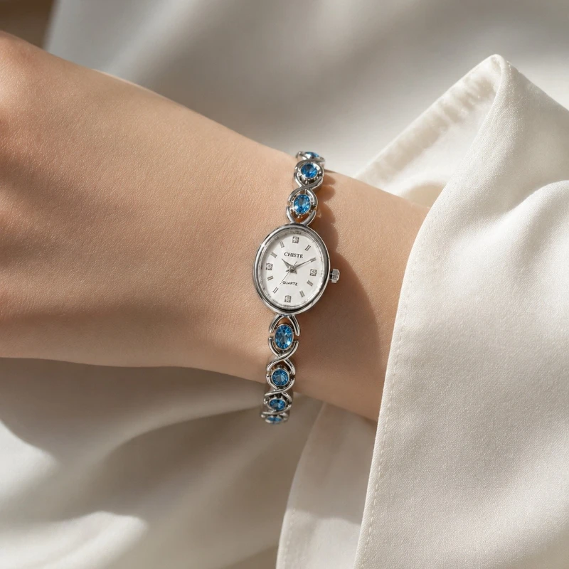 Fashion Women's Bracelet Watch Luxury Retro Quartz Wristwatch for Women Elegant Ultra Thin Ladies Watch Clock Gift Montre Femme