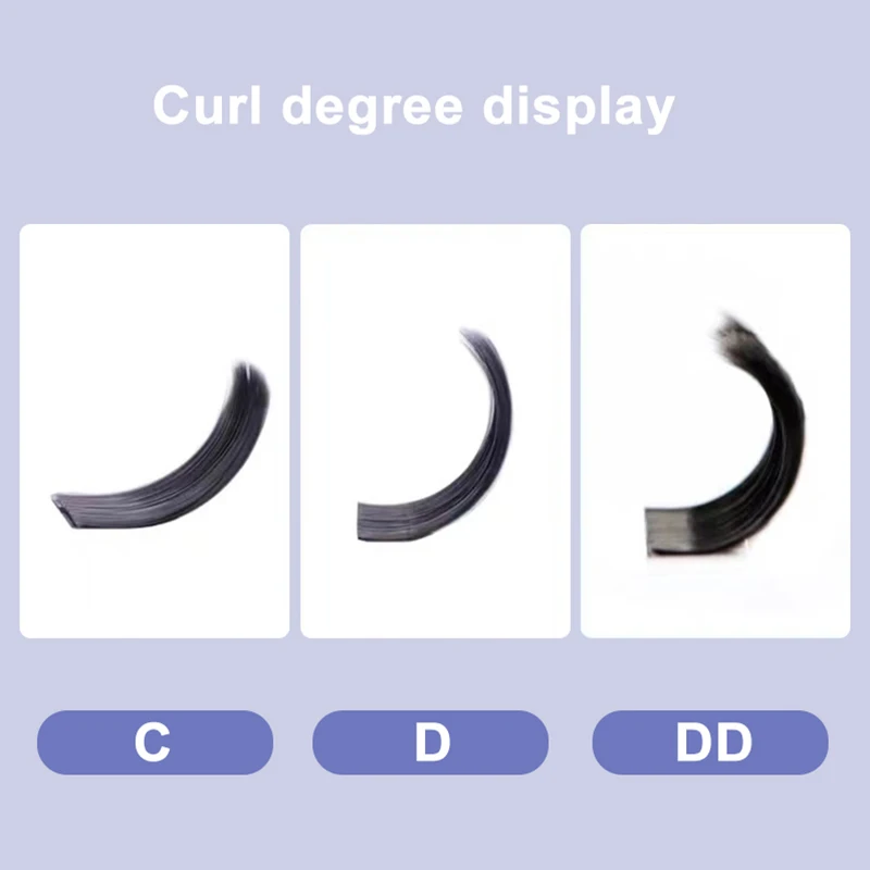 Gleye-つけまつげ用の6D形状の根と簡単に取り付けられたプレハブファン