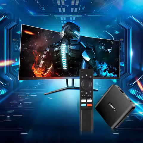 TV98 ATV PLUS Android 14.0 Smart TV Box Dual WIFI BT5.0 4K HD Media Player Allwinner H313 Quad Core TV Box Android TV Box