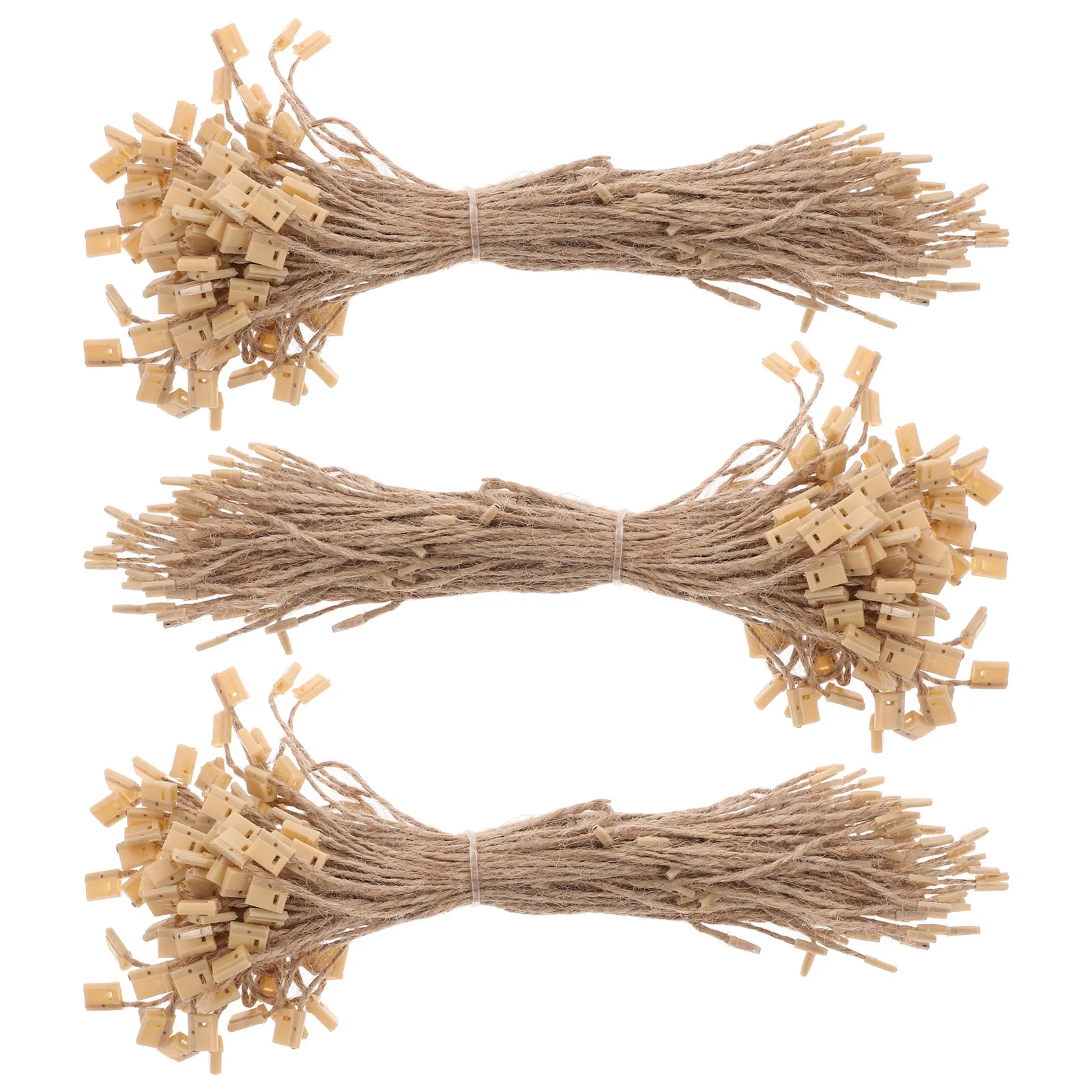 

1000pcs Durable Clothing Tag Rope Lightweight Hanging String For Price Tags Tie Hemp Thread Easy Use Shop Garments