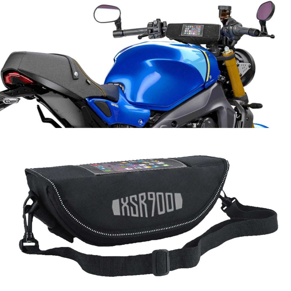 

Для Yamaha XSR900 XSR 900 XS R900 750 2022 2023 мотоциклетная водонепроницаемая и пылезащитная сумка для хранения руля