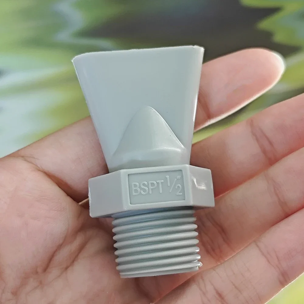 Duck Mouth Air Nozzle - Plastic Flat Fan Spray Jet for Water Cooling, Industrial Blowing & Wind Control