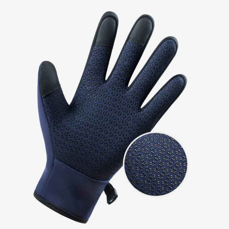 Xiaomi-Guantes Térmicos de invierno para hombre y mujer, impermeables, a prueba de viento, para deportes al aire libre, cálidos, para ciclismo, con pantalla táctil de dedo completo