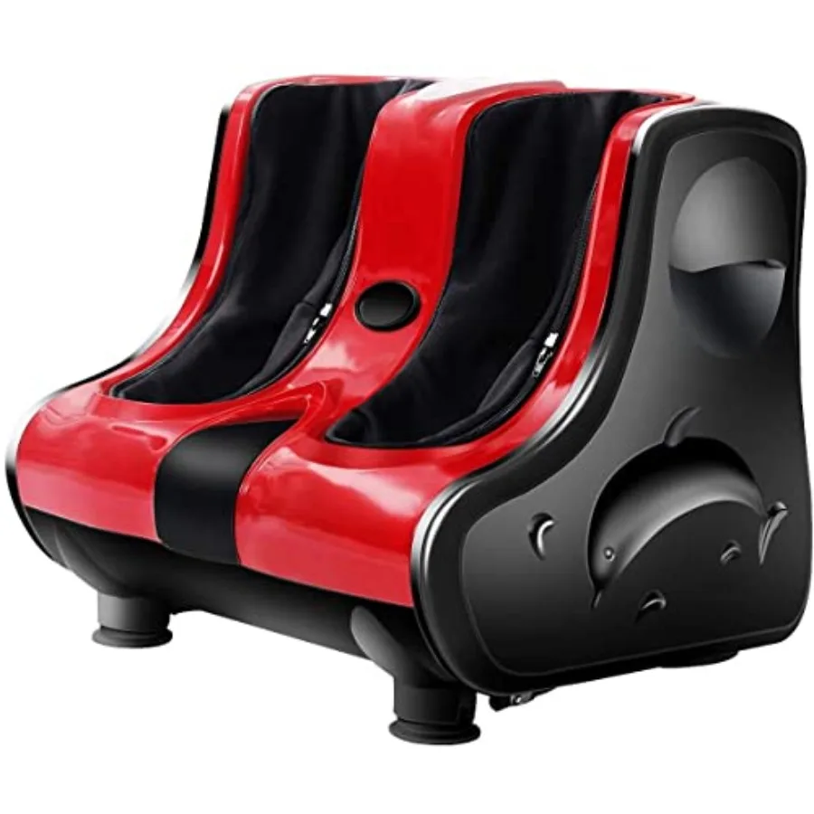 

Массажер для ног и икроножных мышц Шиацу с функцией роликового массажа и подогрева, глубокий разминающий массаж для улучшения кровообращения