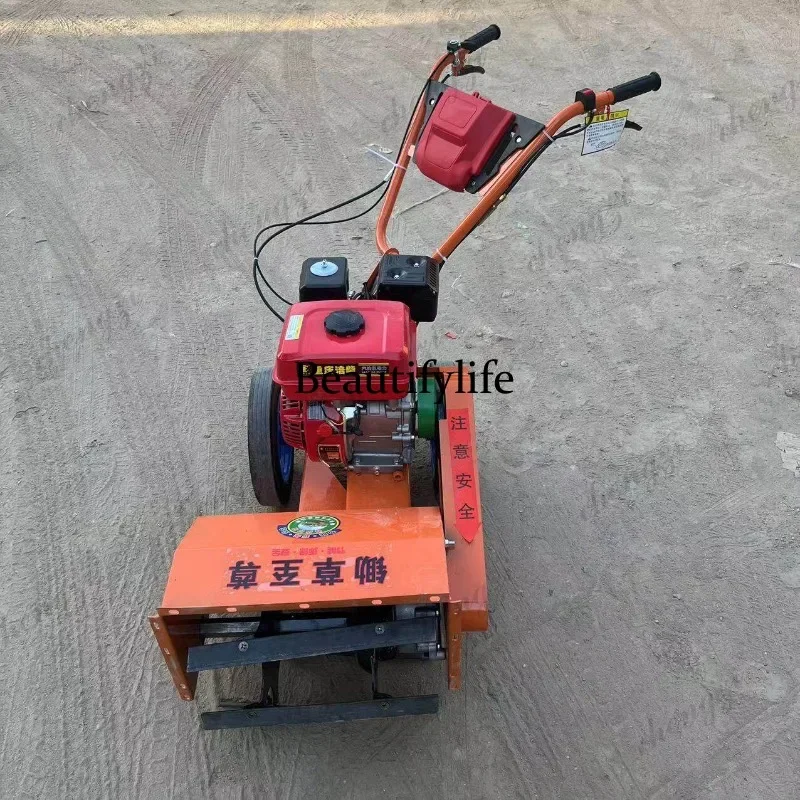 AB AB02 Multi Function Tiller Cultivator Small Home Use For Weeding Digging Furrow Loosening Soil Agricultural Farming