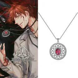 Anime SCP 963 Jack Bright Necklace James Bahir Cosplay Unisex Pendant Choker Jewelry Accessories Props