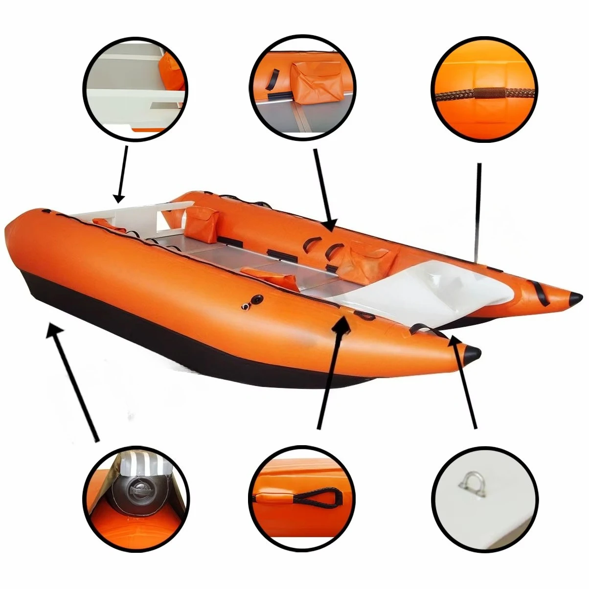 2021 Durable Cheap High Speed Catamaran Boat Sailing Catamaran Boat Catamaran Fishing Boat for Sale