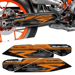 Basculante impermeable para motocicleta, pegatina para eje giratorio, accesorios para Duke890/790 890S 890R 890GP 790/890Adventure 3M