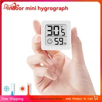 2025 New Mini LCD Digital Thermometer Hygrometer Indoor Room Temperature Humidity Meter Sensor Gauge Weather Station