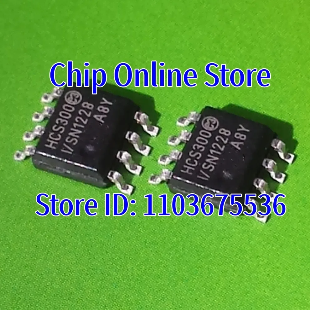 2~100pcs  HCS300  HCS300-I/SN  HCS300T-I/SN  SOIC8  New Original