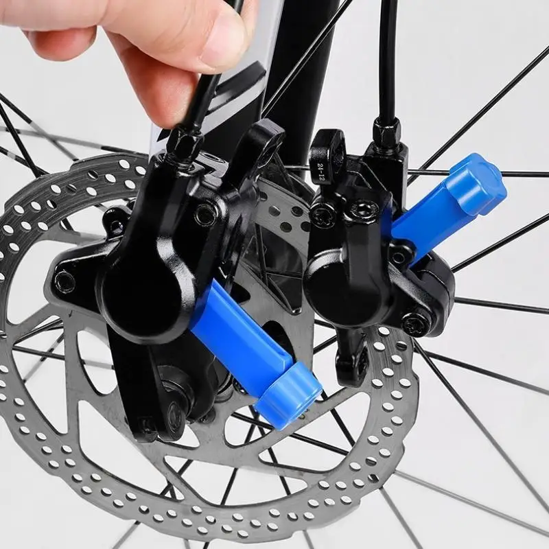 New 1Set 360 Rotatable Bike Oil Disc Piston Reset Steel Bicycle Brake Pad Spreader Tool Hydraulic Brake Caliper Piston Extension