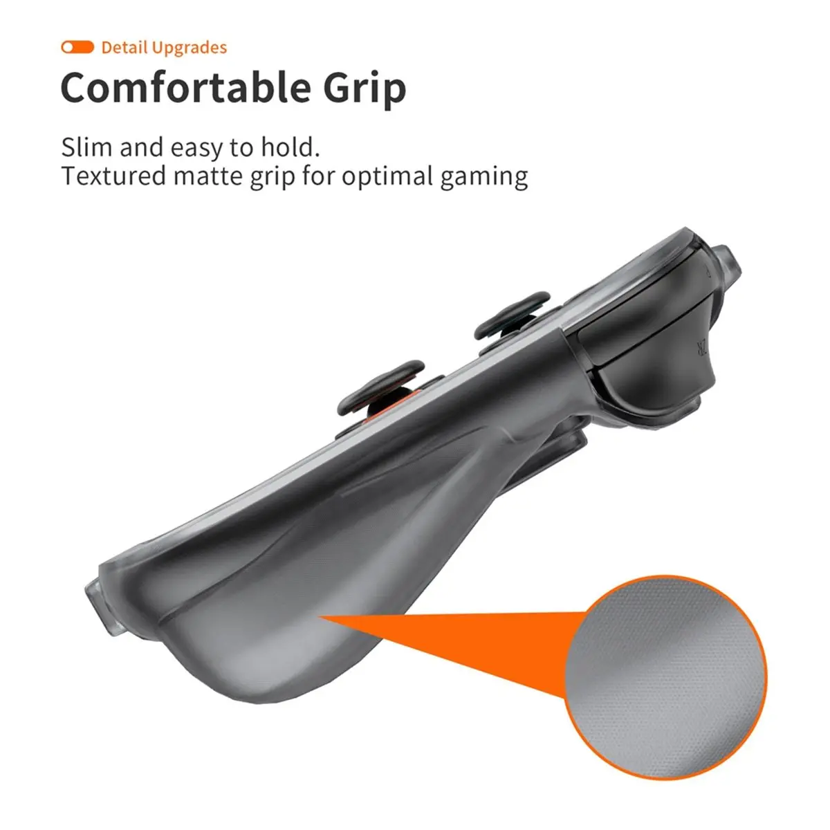 Promotion Ergonomic Grip Case Detachable Shockproof Front Shell Face Cover Full Protection Protective Case for Switch 2