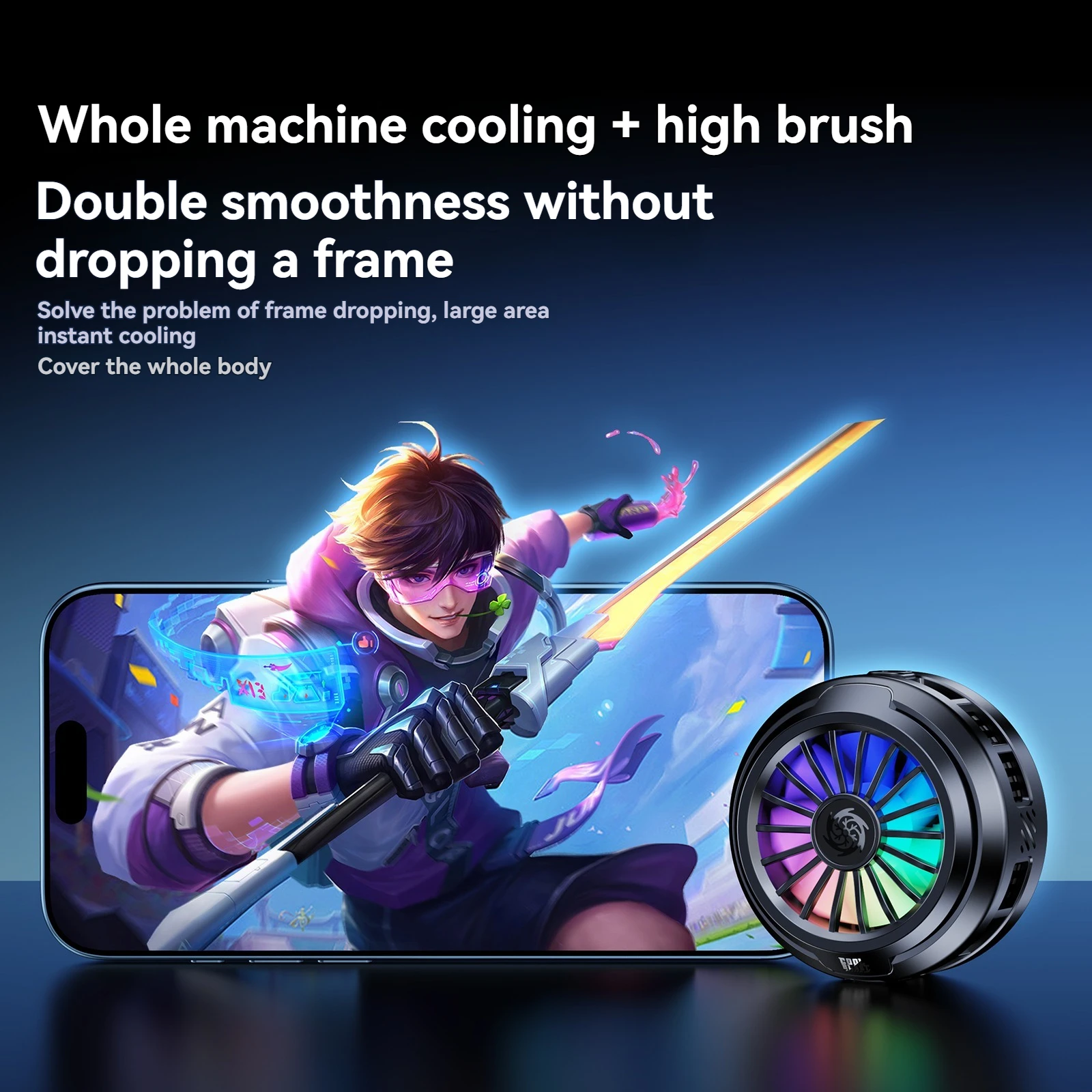 Enfriador de Teléfono Magnétic - Phone Cooling Fan reseña y precio