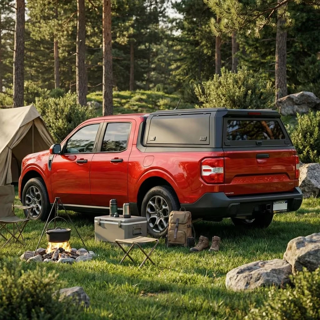 

Lightweight Aluminum Alloy Pickup Truck Customization Hardtop Topper Hardtop Canopy for Ford Maverick 2022+