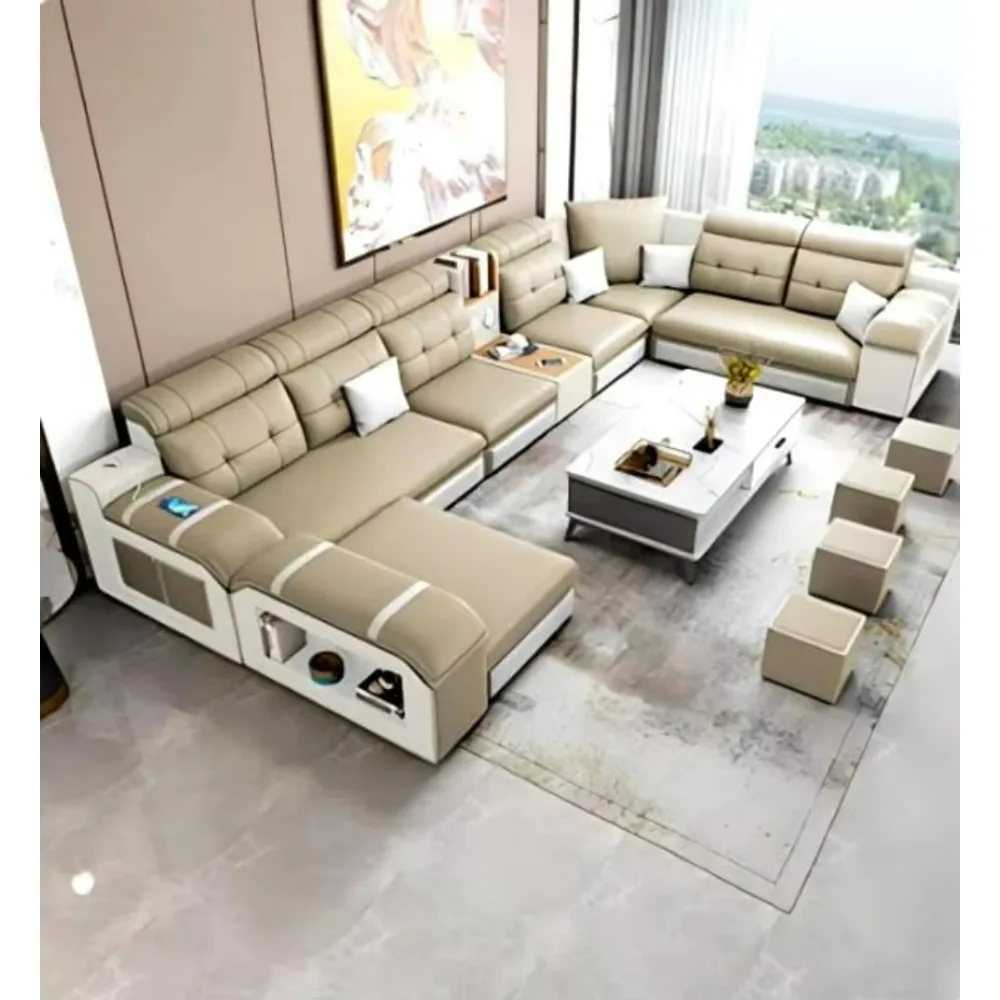 Multifunctional Corner Sofa Combination for The Living Room or Home Office sofa set living room furniture armchair sofa bed