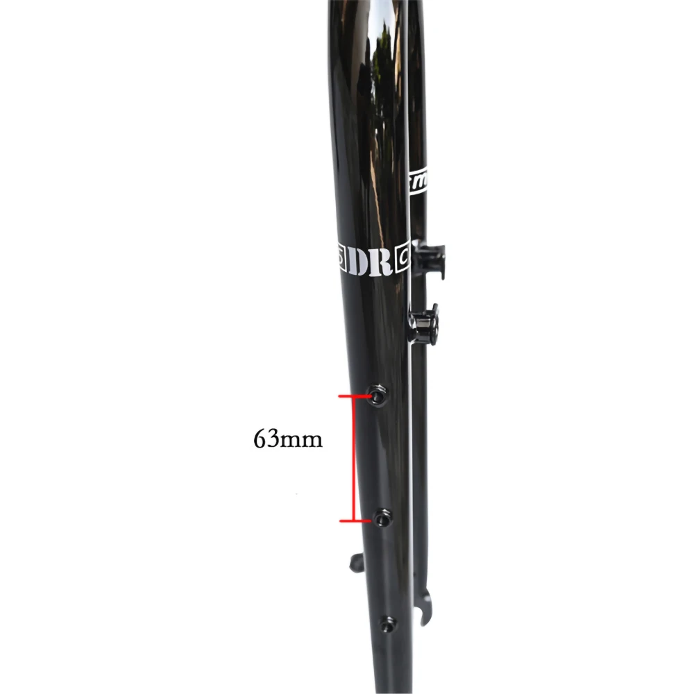 26/27.5ER DARKROCK CM-5 Cr-Mo Steels Front Fork 28.6mm DISC and V Brake MTB Rigid Fork Mountain Bikes Parts Matt Glossy