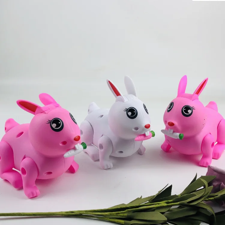 

Children's Electric Toys Simulation Cartoon Cute Rabbits Pull-wire Toys With Light Music Children's Outdoor Indoor Puzzle Toys