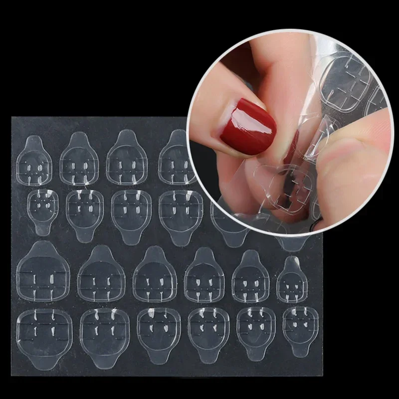 Double Sided False Nail Art Adhesive Glue Sticker Tips Fake Nail Acrylic Manicure Gel Makeup Tool