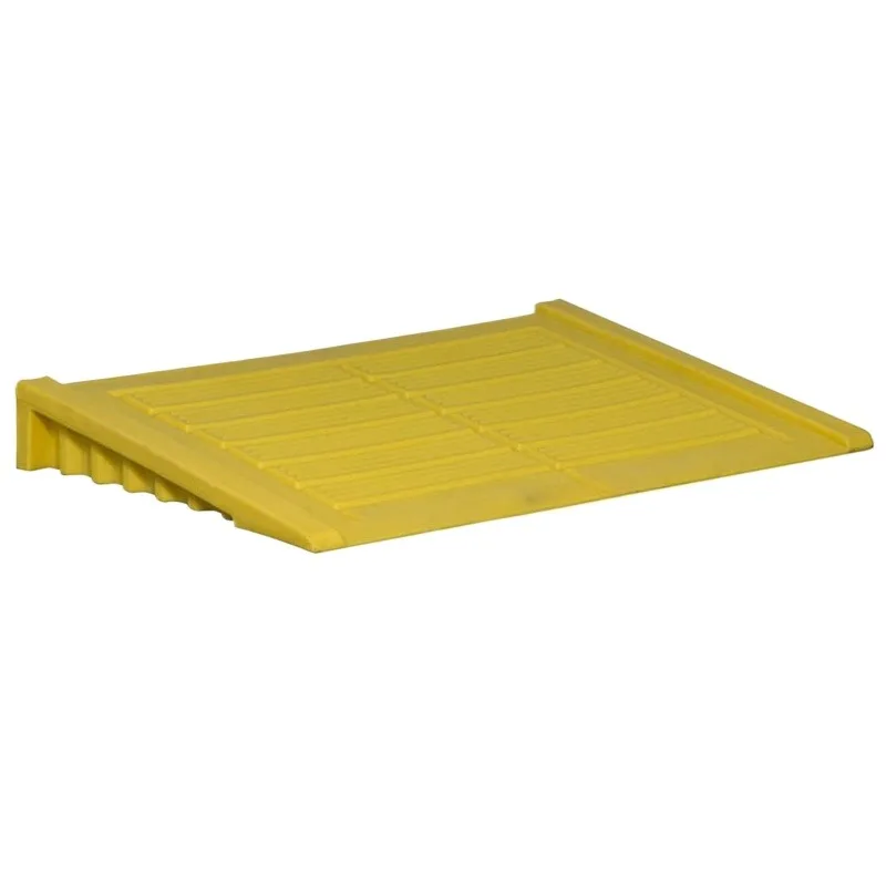Polyethylene yellow unloading slope