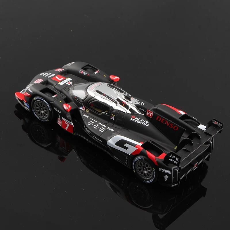 Bburago 1:43 Toyota GR010 Hybrid 2024 7 # Modellauto aus Legierung, Druckguss-Fahrzeuge, Rennwagen, Sammlerstück, Dekorationsobjekt – Detail 8