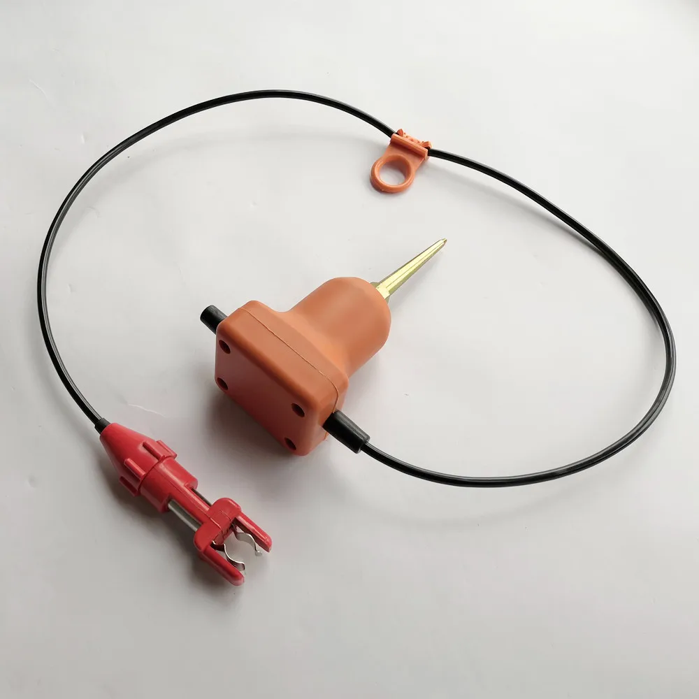 Single EG-2-II Geophone 2Hz Vertical Terminated with Split Spring Connector High Sensitivity Seismic 2 Hz Geophone