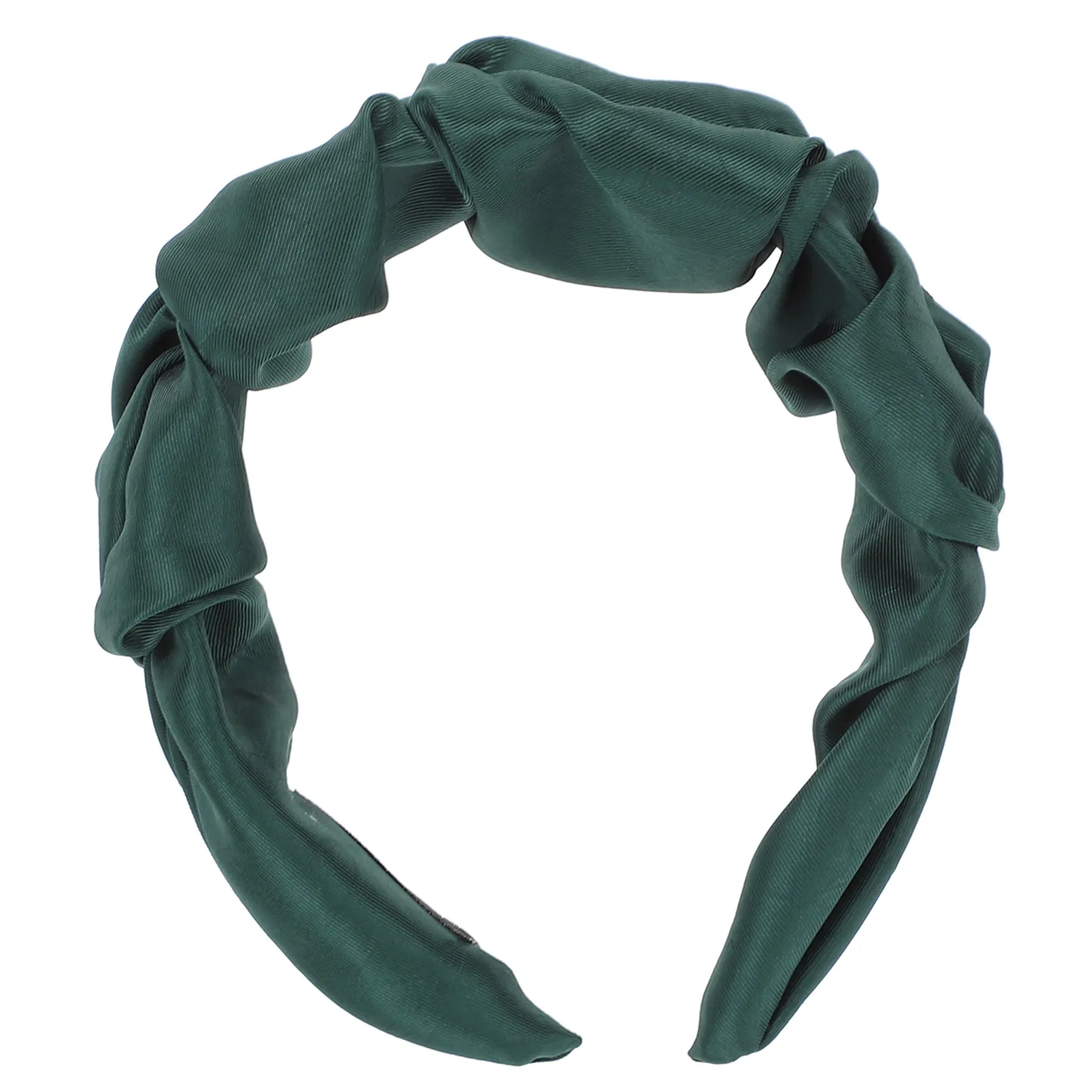 

Vintage Twisted Headb Retro Elegant Hair Hoop Stylish Headdress Fabric Broadside Comfortable Anti Shedding Daily Decoration Hair