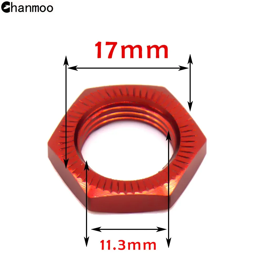 Support d'écrous de moyeu hexagonaux de roue de 17mm pour voiture RC 1:8, pour voiture sur chenilles RC à échelle 1/8 Traxxas X-MAXX 77086 – 4 HSP, pièces de mise à niveau