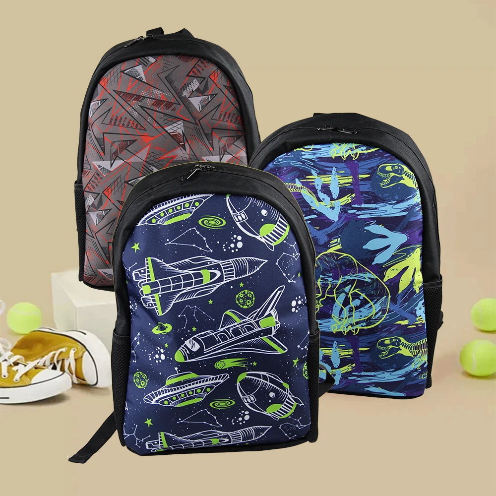 Ransel Modis Kartun Ransel Tahan Air Netral Wanita Ransel Modis Kapasitas Besar Anak Mochila