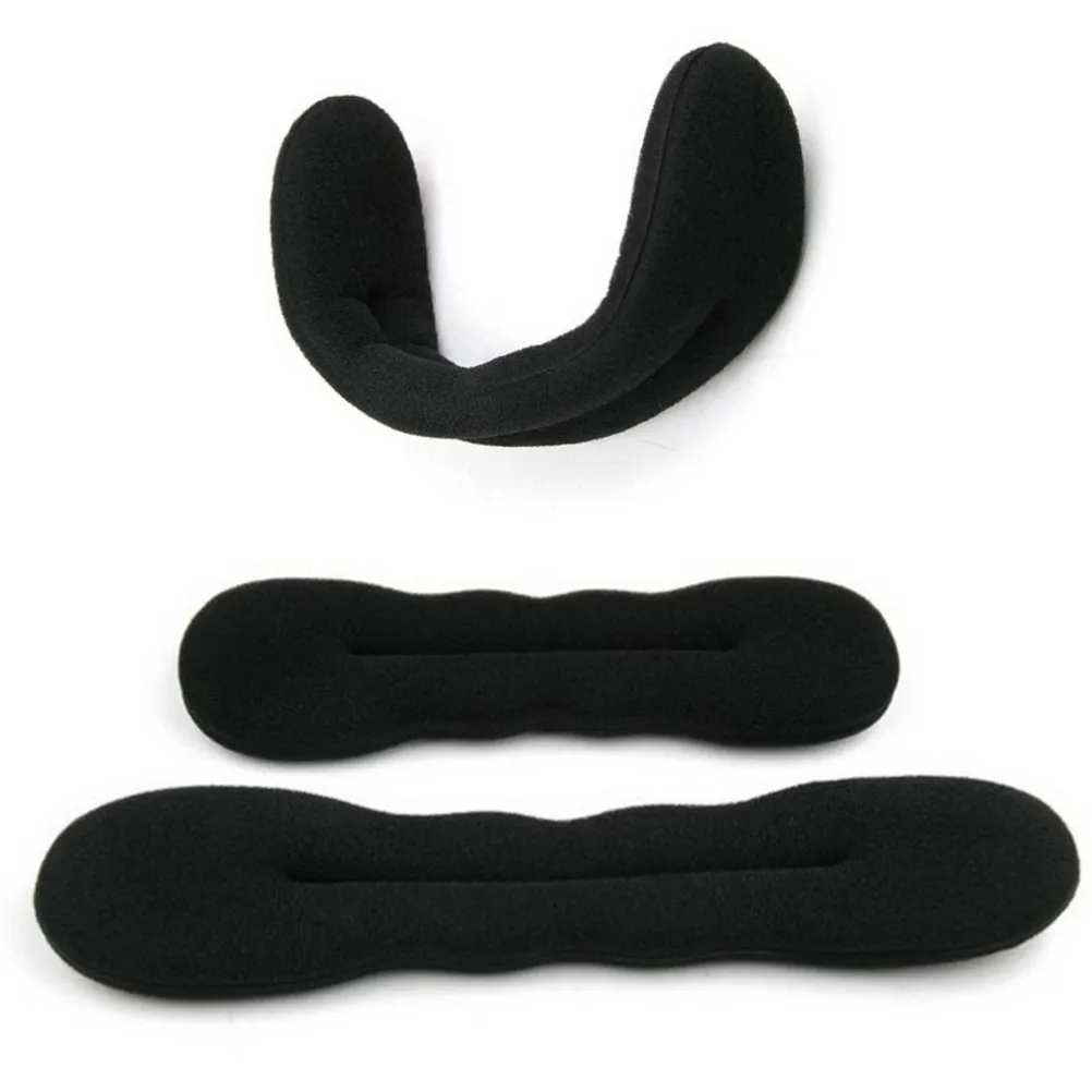 Hair Bun Maker Sponge Set 2Pcs Large Small Donut Styling Tool Ponytail Holder for Dance Recital